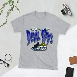 90S Tampa Bay Devil Rays M_L_B Baseball Tee Baseball Season Shirt